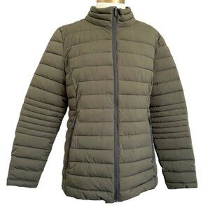 Moose Knuckles Green Lightweight Puffer Jacket - Large 🇨🇦